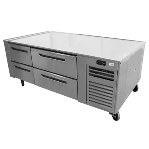 Montague FB-108-R 108"W Six Drawer Legend Heavy Duty Extreme Cuisine Freezer Equipment Base/Stand