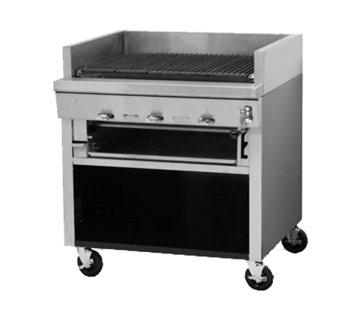 Montague UFS-60C-NG 60" Natural Gas Char-Broiler - 180,000 BTU