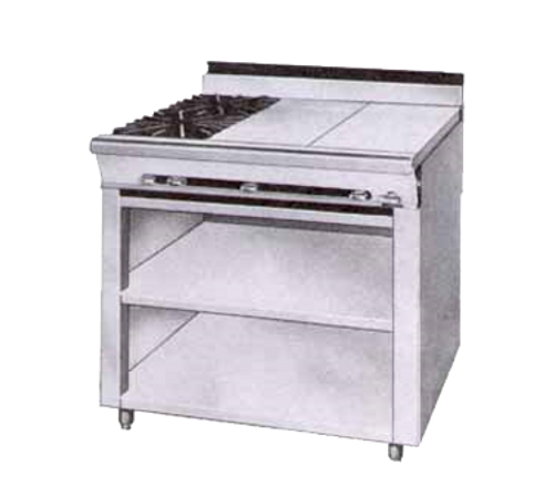 Montague 36-10G-NG 36" Natural Gas Heavy Duty Range - 30,000 BTU