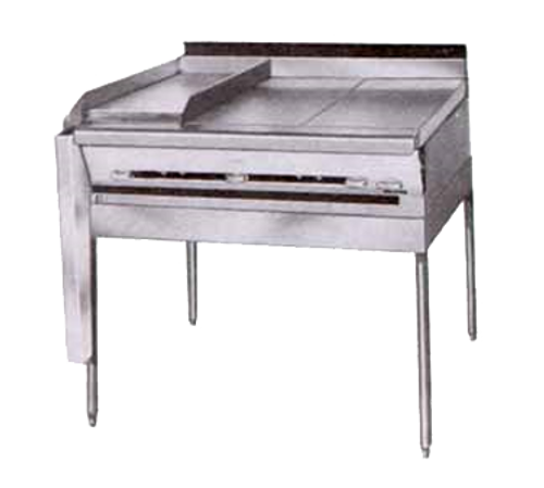 Montague M36-1E 36" Gas Heavy Duty Range - 55,000 BTU