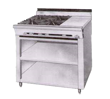 Montague 36-2E 36" Gas Heavy Duty Range - 140,000 BTU