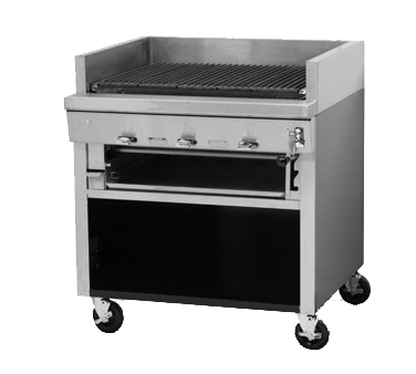 Montague UFS-48C-NG 48" Natural GasChar-Broiler - 180,000 BTU