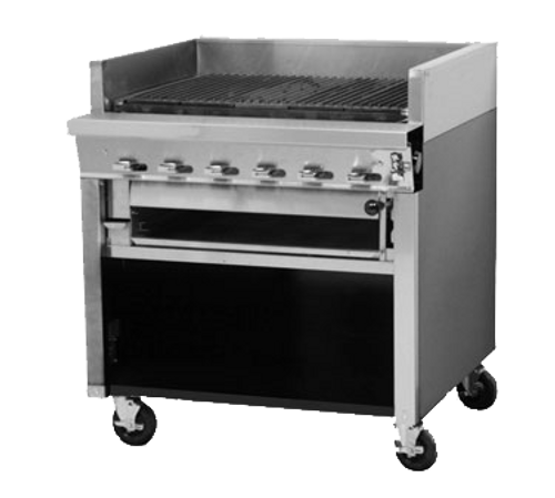Montague UF-48R 48" Gas LegendCharbroiler - 152,000 BTU