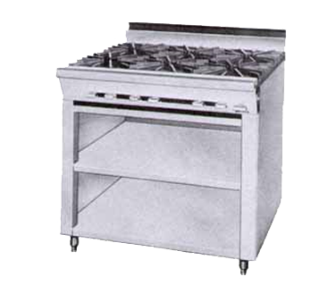 Montague 36-5 36" Gas Heavy Duty Range - 180,000 BTU