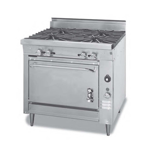 Montague 36-5A 36" Gas Heavy Duty Range - 120,000 BTU