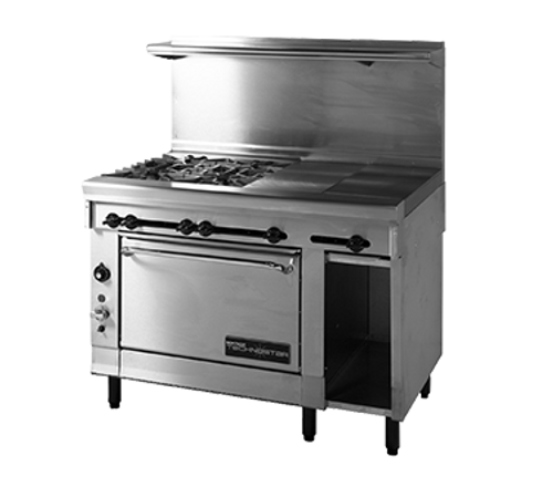 Montague VT260-8-2FT 72" Gas Technostar Restaurant Range - 440,000 BTU