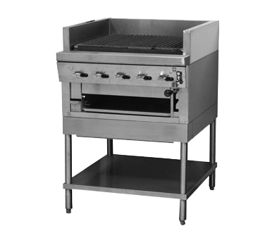 Montague UFSM-30C-LP 30" Liquid Propane Char-Broiler - 90,000 BTU