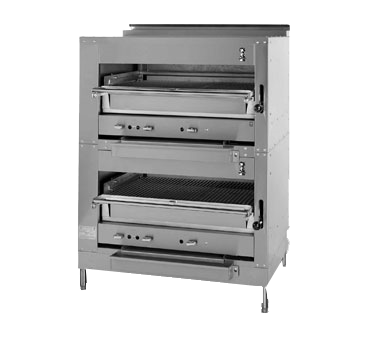 Montague 243W36 Gas Radiglo Broiler - 252,000 BTU