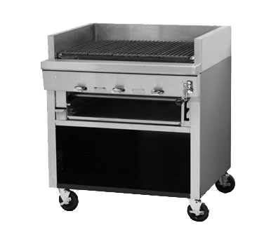 Montague UFS-72C-NG 72" Natural Gas Char-Broiler - 270,000 BTU