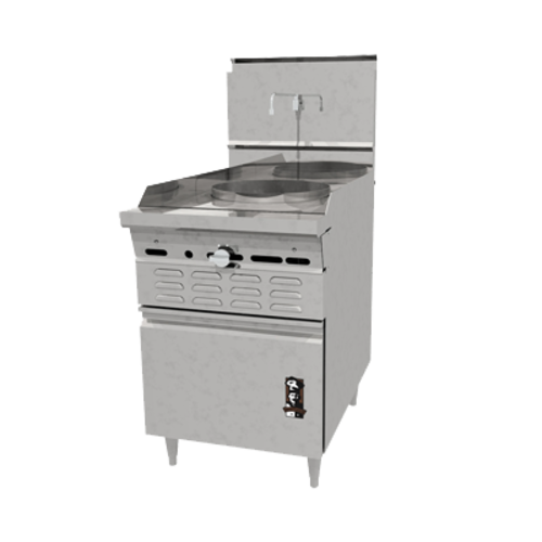 Montague 24-18 24" W Legend Wok Range - 80,000 BTU