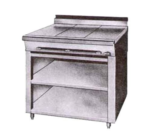 Montague 36-9E-NG 36" Natural Gas Heavy Duty Range - 60,000 BTU