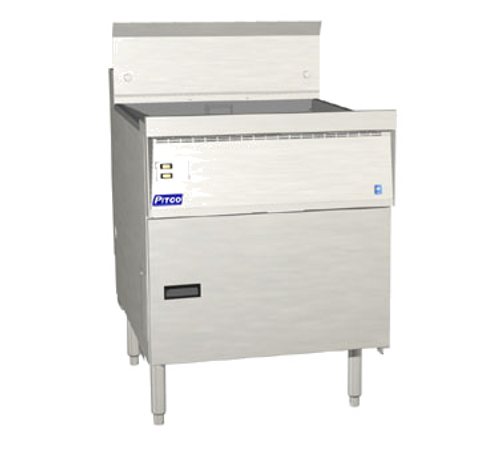 Pitco FBG24 Gas Flat Bottom Fryer - 120,000 BTU
