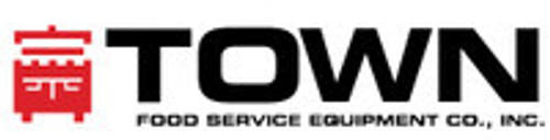 Town 47504W/DZ 4" White Paring Knife - 1 Dozen