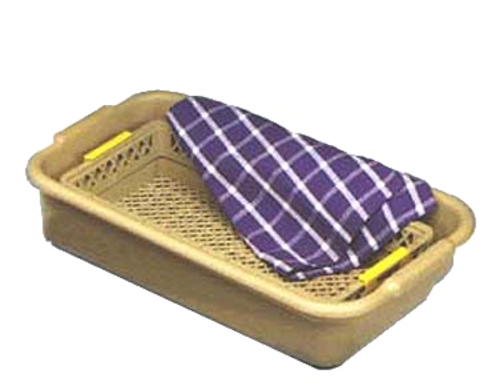 Vollrath 1393 Open Rack Co-Polymer Plastic Beige Traex Flatware Soak & Washing Systems