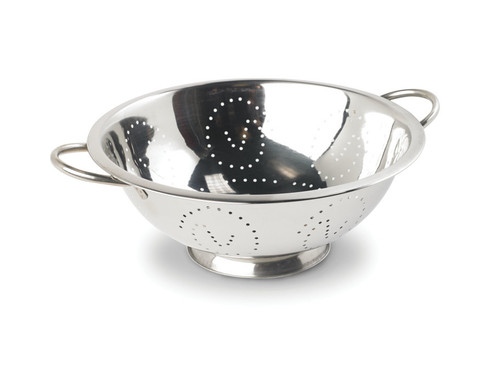 Vollrath 47974 14 Qt. Stainless Steel With Side Handles Footed Base Colander
