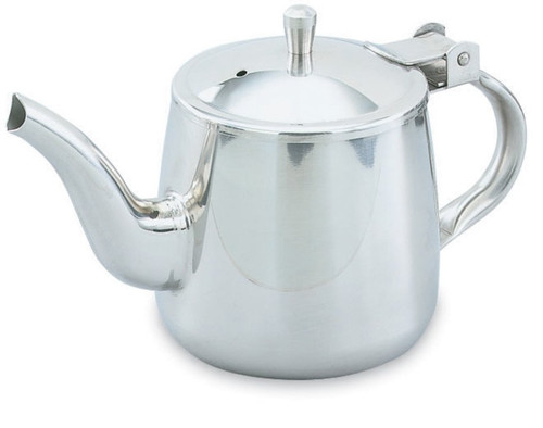 Vollrath 46310 10 Oz. Stainless Gooseneck Teapot