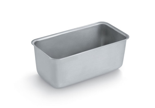 Vollrath 5436 4 1/8" D x 8 3/8" W x 2 3/8" H Aluminum Anodized Finish Loaf Pan