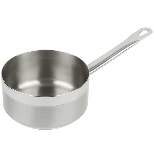 Vollrath 3601 6.25" Dia. 1.5 Qt. Stainless Steel Aluminum Clad Bottom Centurion Induction Saute Pan