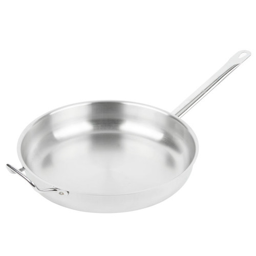 Vollrath 3414 14" Dia. Stainless Steel With Aluminum Clad Bottom Centurion Fry Pan