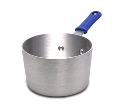 Vollrath 434112 1.5 Qt. 11 Gauge Aluminum Alloy Cool Handle with EverTite Riveting Wear-Ever Tapered Sauce Pan