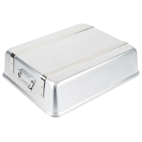 Vollrath 4482 16" W x 20" D x 4.5" H 11.5 Qt. Strapped With Loop Handles Aluminum Alloy Roaster Pan