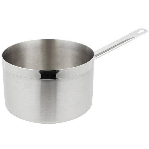 Vollrath 3707 9.5" Dia. 7 Qt. Stainless Steel With Aluminum Clad Bottom Centurion Sauce Pan