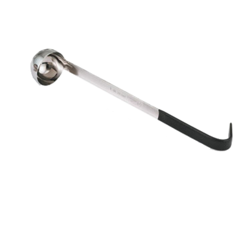 Vollrath 4980120 1 Oz. Heavy Duty 18/8 Stainless Steel 18 Ga 1-3/4" Bowl Dia. with Mirror Finish One-Piece Equipped with All-Natural Antimicrobial Ladle