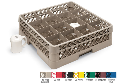 Vollrath TR4D Co-Polymer Plastic Traex Full Size Cap Rack