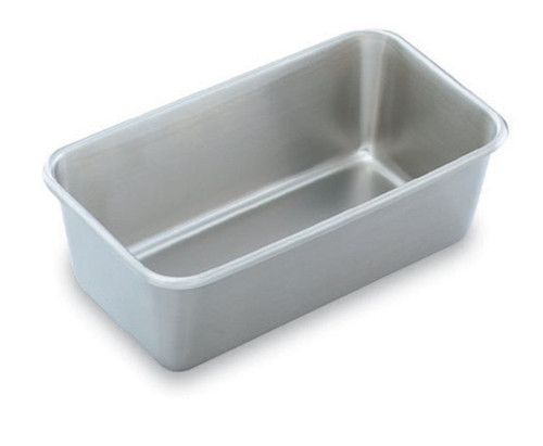 Vollrath 72060 10 3/8" W x 5 1/2" D x 4" H 22 Gauge 18-8 Stainless Loaf Pan