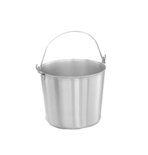 Vollrath 59120 13 Qt. Stainless Utility Pail With Handle