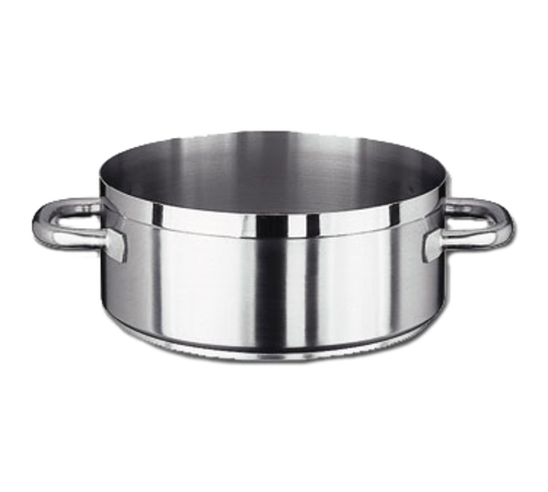 Vollrath 3328 28 1 / 2 Qt. Stainless Steel Centurion Casserole / Brazier Pan