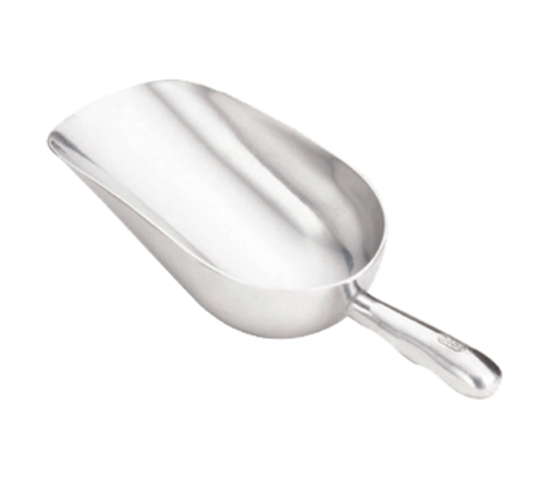 TableCraft Products 658 58 Oz. Round Bottom Aluminum Ice Scoop