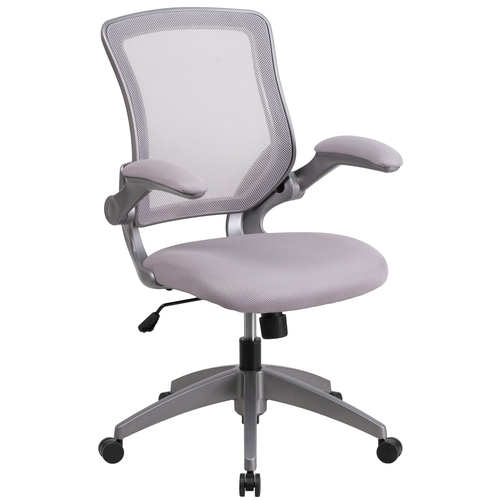 Flash Furniture BL-ZP-8805-GY-GG 25.25" W x 42.25" H x 24" D Gray Swivel Task Chair