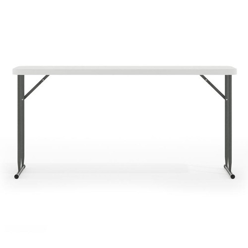 Flash Furniture RB-1860-GG Rectangular 60" W x 18" D x 29" H 330 Lb. Static Load Capacity Training Folding Table