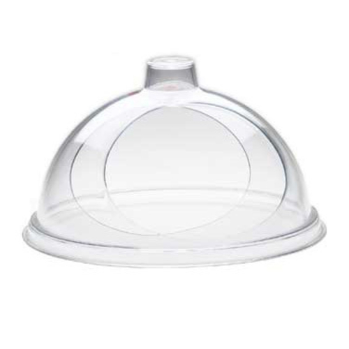 Cal-Mil 301-15 15" Dia. x 7" H Clear Acrylic Dome Style Turn N Serve Gourmet Cover