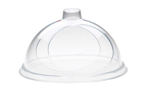 Cal-Mil 301-15 15" Dia. x 7" H Clear Acrylic Dome Style Turn N Serve Gourmet Cover