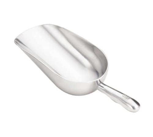 TableCraft Products 685 85 Oz. Round Bottom Aluminum Ice Scoop