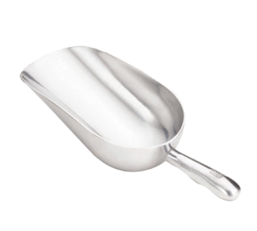 TableCraft Products 624 24 Oz. Round Bottom Aluminum Ice Scoop
