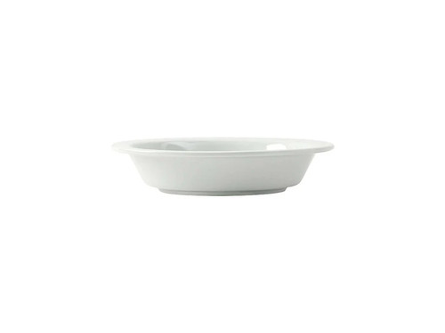 Tuxton CLD-066 6-3/4" 11 Oz. Porcelain Porcelain White Round Grapefruit Bowl (3 Dozen Per Case)