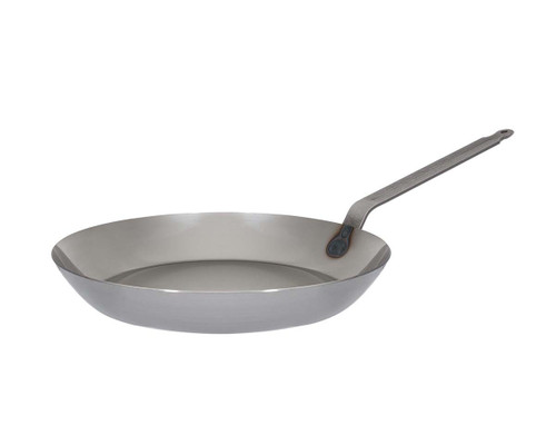 Matfer Bourgeat 062004 11" Dia Carbon Steel Induction Ready Frying Pan