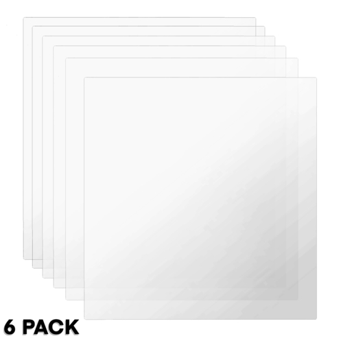 Alpine ADI2424-6-C Clear Plexiglass Acrylic Sheet