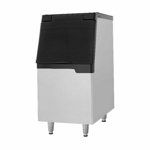 Icetro IB-026-22 22" W 265 Lbs. Plastic Interior Stainless Steel Exterior Ice Bin