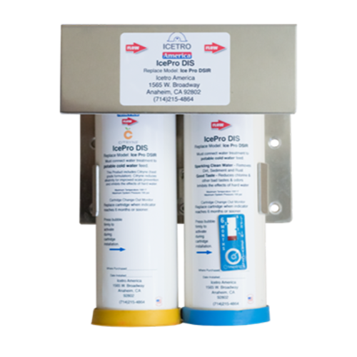 Icetro ICEPRO DIS R IcePro Series Water Filtration System Replacement Cartridge for IcePro DIS R