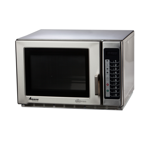 Amana RFS12TS Stainless Steel Commercial Microwave Oven - 120 Volts