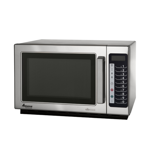 Amana RCS10TS Stainless Steel Commercial Microwave Oven - 120 Volts