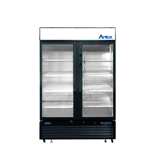 Atosa MCF8733GR 28.5 Cu. Ft. Hinged Door Refrigeration Merchandiser - 115 Volts