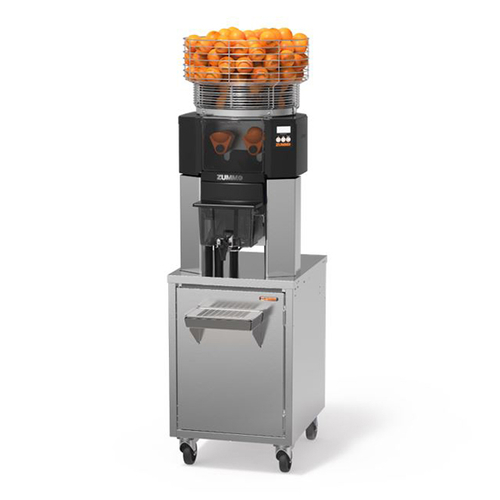 Zummo CS1416-N50 19.69" W x 65.74" H x 30.11" D 35 Lbs. Basket Capacity Stainless Steel Automatic Digital Electric Commercial Juicer - 120V 275W