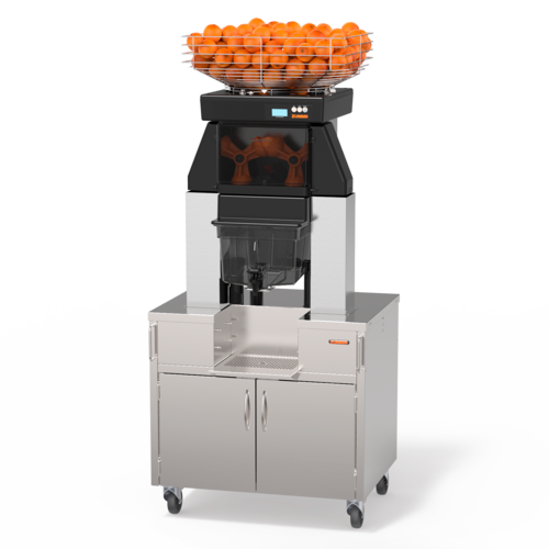 Zummo CV40-N80+210816E-5 44 Lbs. Stainless Steel Automatic (Z40 NATURE SERVICE MAX CABINET PLUS G) Zummo Commercial Juicer - 120V 190W