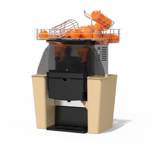 Zummo (0003)_Z06-N 17" L x 21 1/2" W x 31 9/10" H Stainless Steel Body Automatic Zummo Commercial Juicer