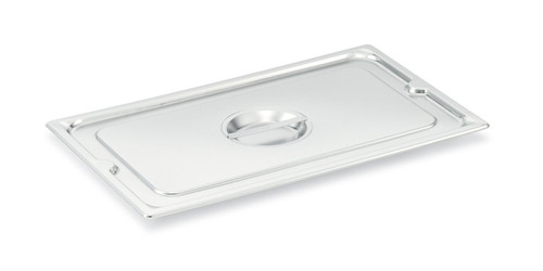 Vollrath 93600 22 Gauge Stainless Steel Super Pan 3 1/6 GN Flat Solid Cover